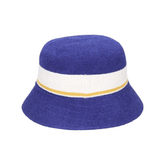 Kangol Bermuda Stripe Bucket Grape Blue